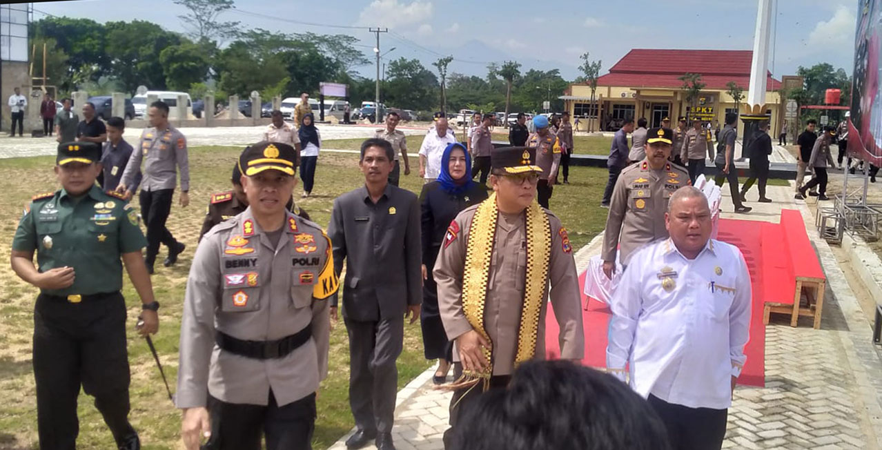 Kunjungi Polres Pringsewu, Kapolda Lampung Berikan Pesan Ini
