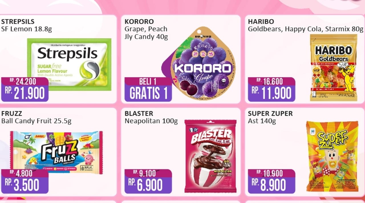 Promo Permen di Alfamart, Bantu Nafas Tetap Segar Dengan Produk Berkualitas
