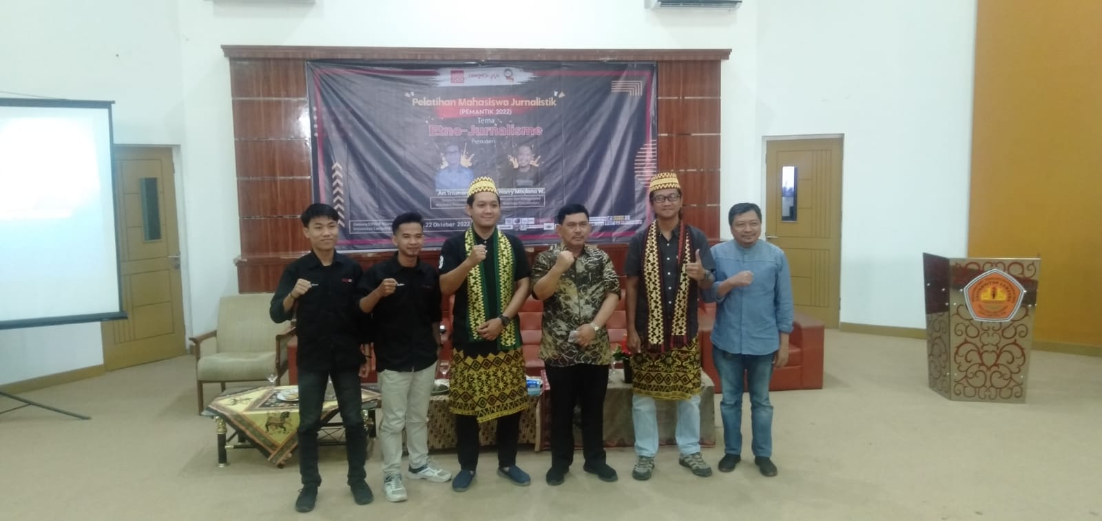 UKPM Teknokra Unila Gelar Pelatihan Mahasiswa Jurnalistik 2022