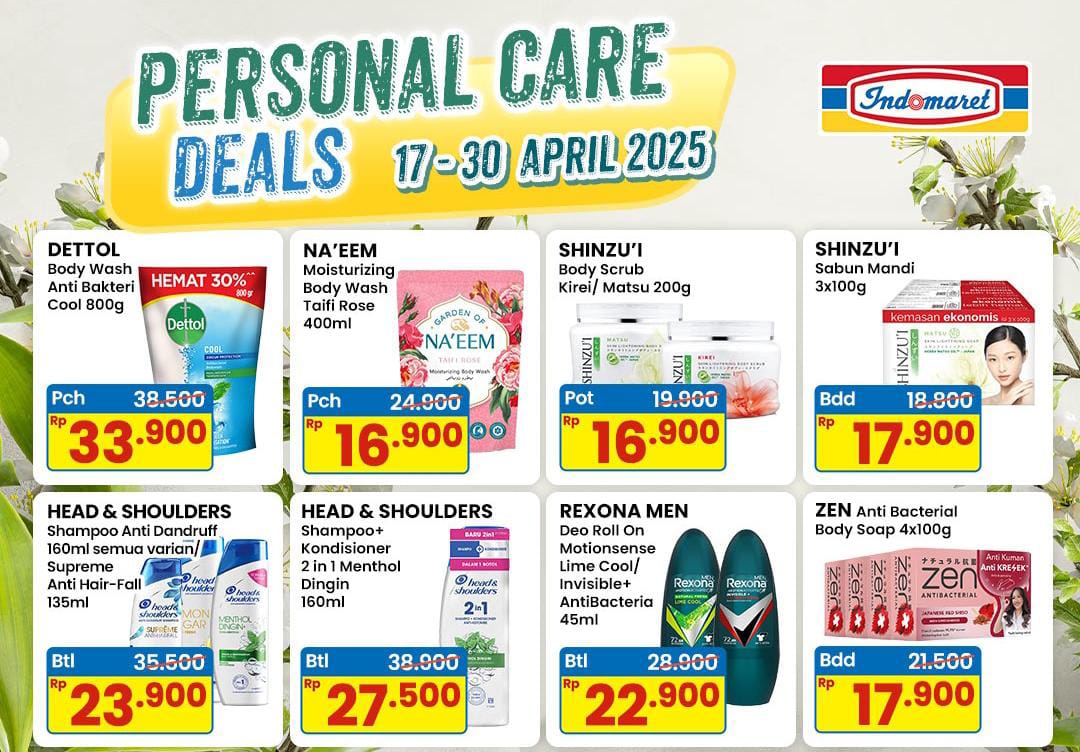 Percantik Diri Lewat Promo Indomaret Super Hemat, Ada Diskon Lulur Putih Mulai Rp 16 Ribu