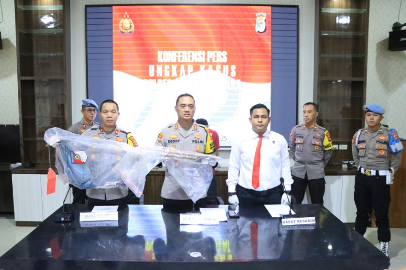 Pelaku Pembunuhan Diringkus Anggota Polres Lampura