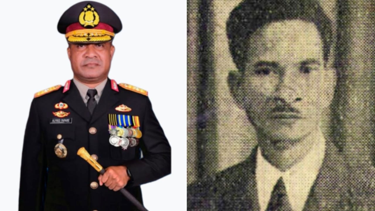 Sosok Brigjen Alfred Papare, Cucu Pahlawan Nasional yang Jabat Kapolda Papua Tengah