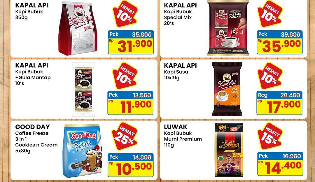 Promo Indomaret Sarapan Murah Makin Hemat, Ada Diskon Kopi Pagi Hingga Sereal