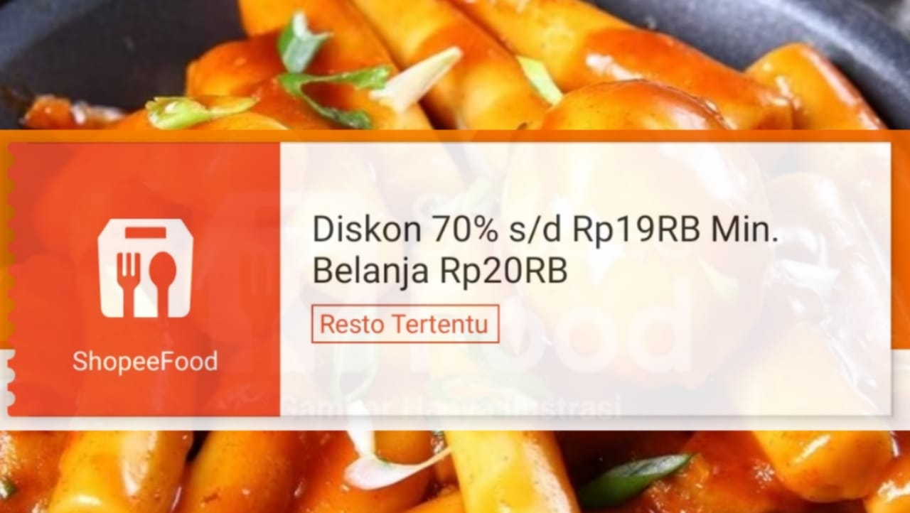 Promo ShopeeFood Spesial Weekend, Dapatkan Diskon Hingga 70 Persen