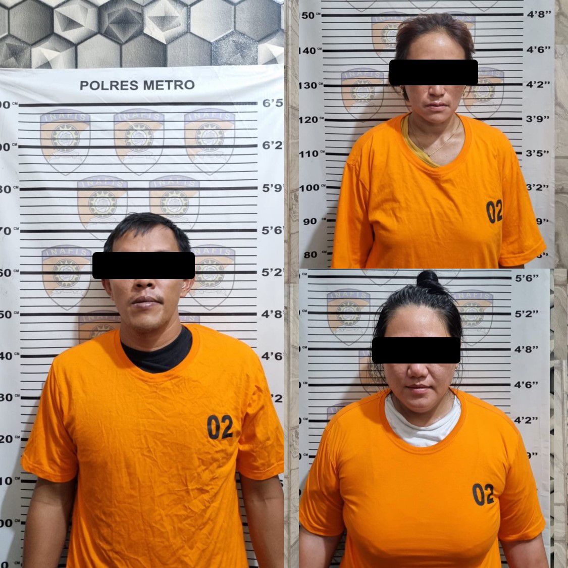 Polres Metro Amankan Pasutri Mucikari Prostitusi Online