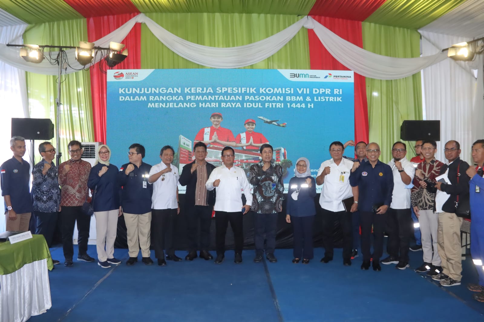 Cek Stok BBM dan Pasokan Listrik, Komisi VII DPR RI Sidak ke Lampung