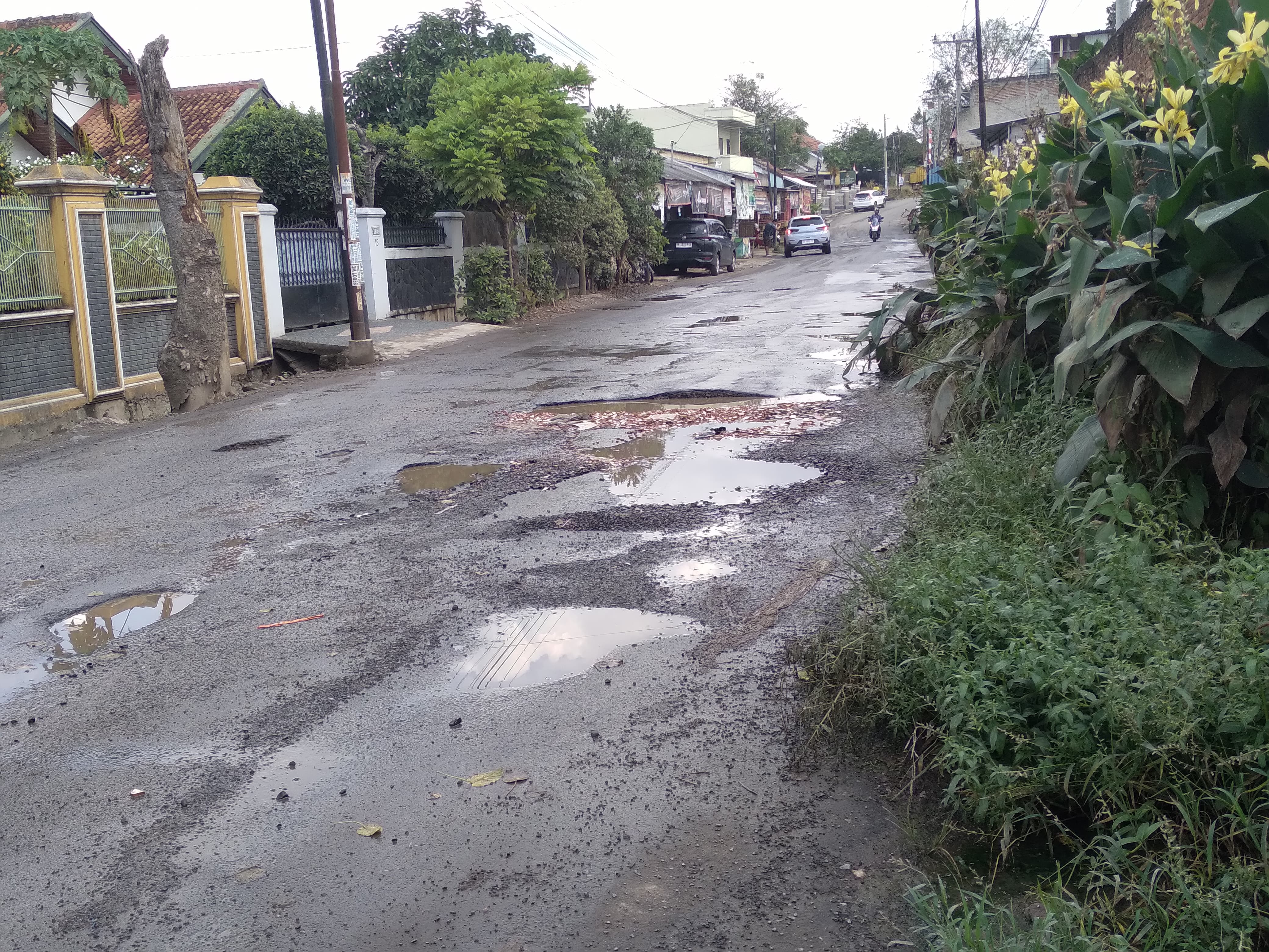 Jelang Mudik, Pemkot Bandar Lampung Percepat Perbaikan Jalan Rusak