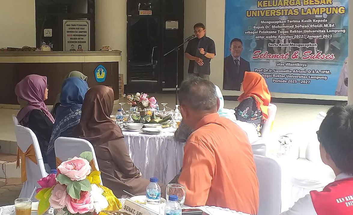 Rektor Unila Prof. Lusmeilia Afriani Komitmen Lanjutkan PR, Fokus Program 100 Hari Kerja