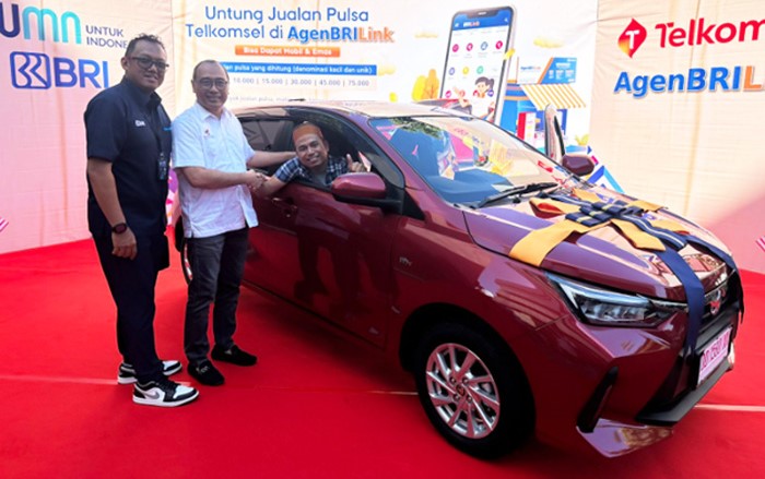 BRI Mengumumkan Pemenang Program Untung Jualan Pulsa Telkomsel di AgenBRILink Periode 2023