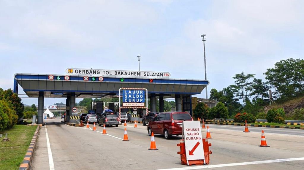 Diskon Berakhir, Hutama Karya Berlakukan Tarif Normal di Tol Bakter