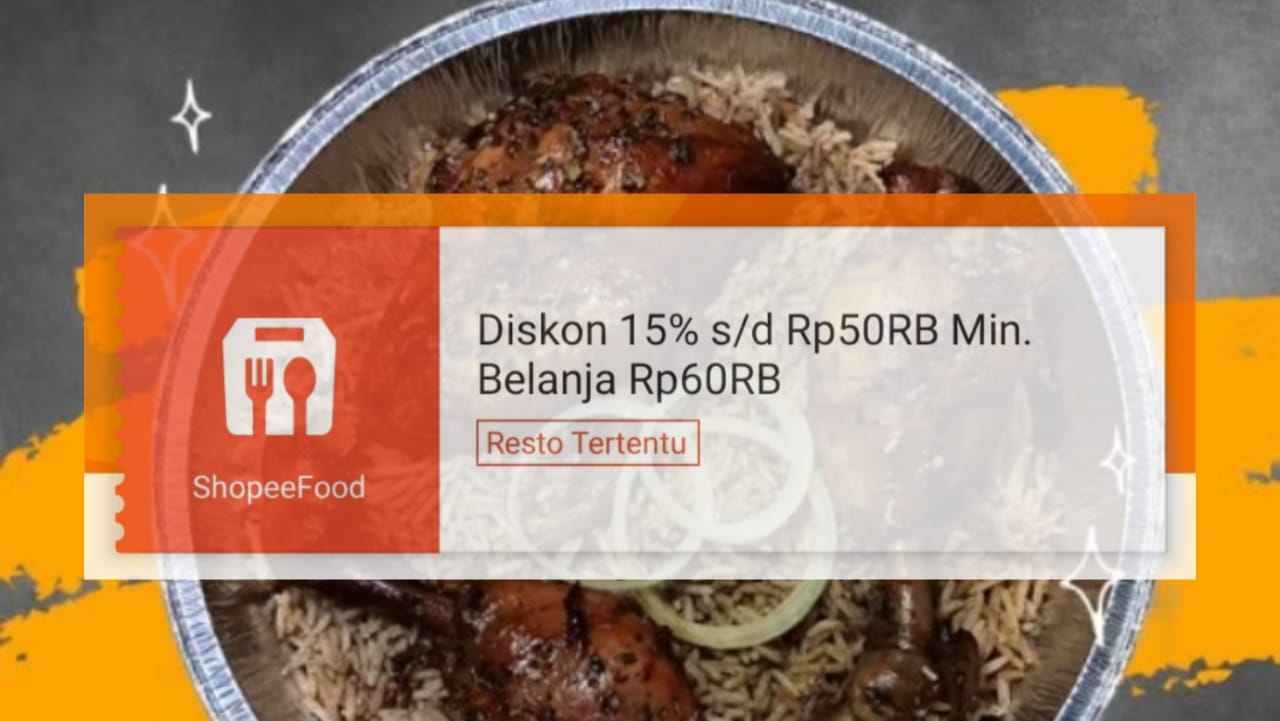 Diskon Sampai Rp50 Ribu yang Tidak Boleh Dilewatkan Dalam Promo ShopeeFood, Klaim Vouchernya!