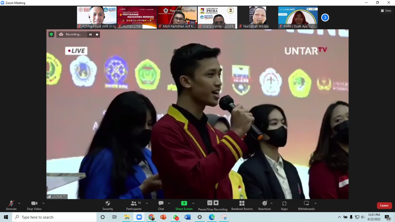 Mahasiswa Universitas Teknokrat Indonesia Mengikuti Program PMM di Universitas Tarumanagara