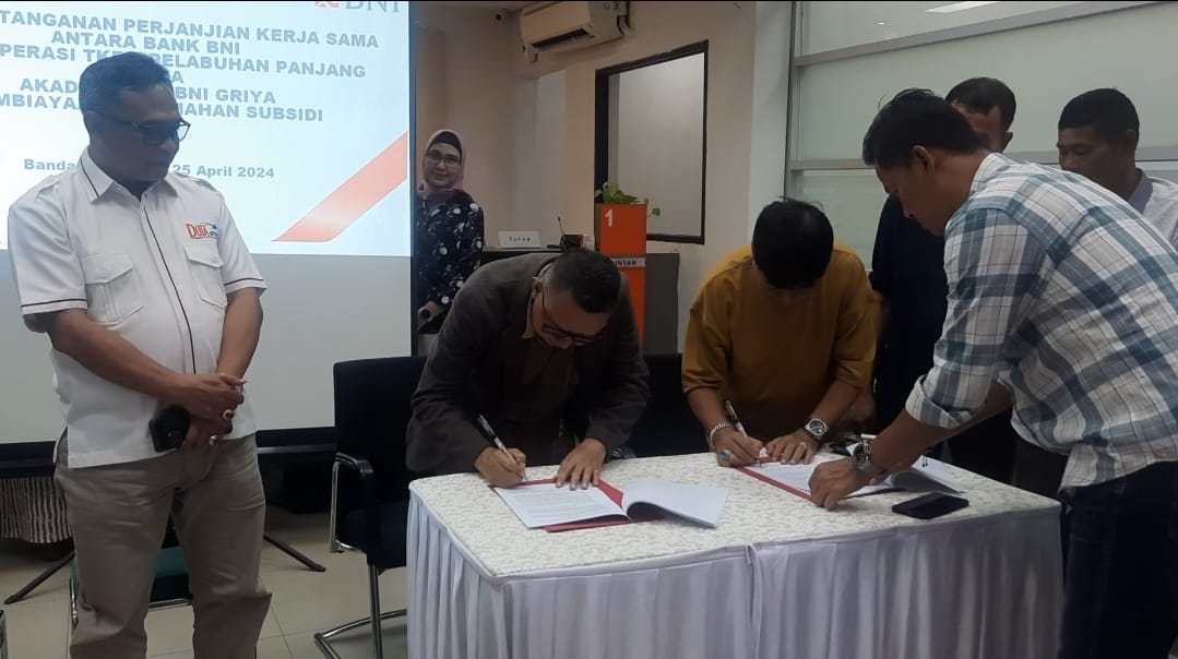 BNI-Koperasi TKBM Panjang Kejar Percepatan Pembangunan Perumahan Sekaligus Siap Buka Tabungan Umroh Anggota