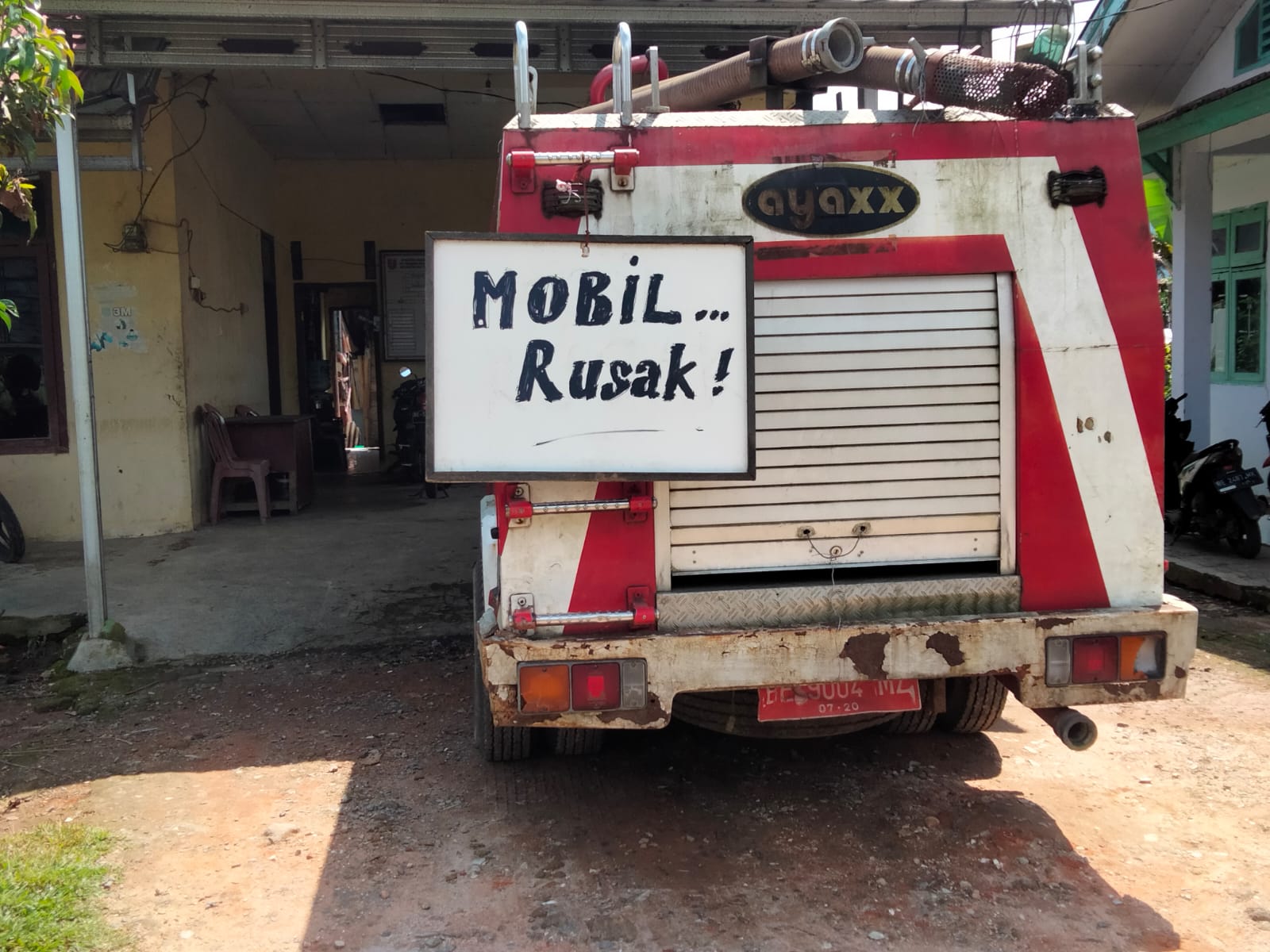 Fantastis! Damkar Lampung Barat Habiskan 11,6 Ton BBM Solar Setahun