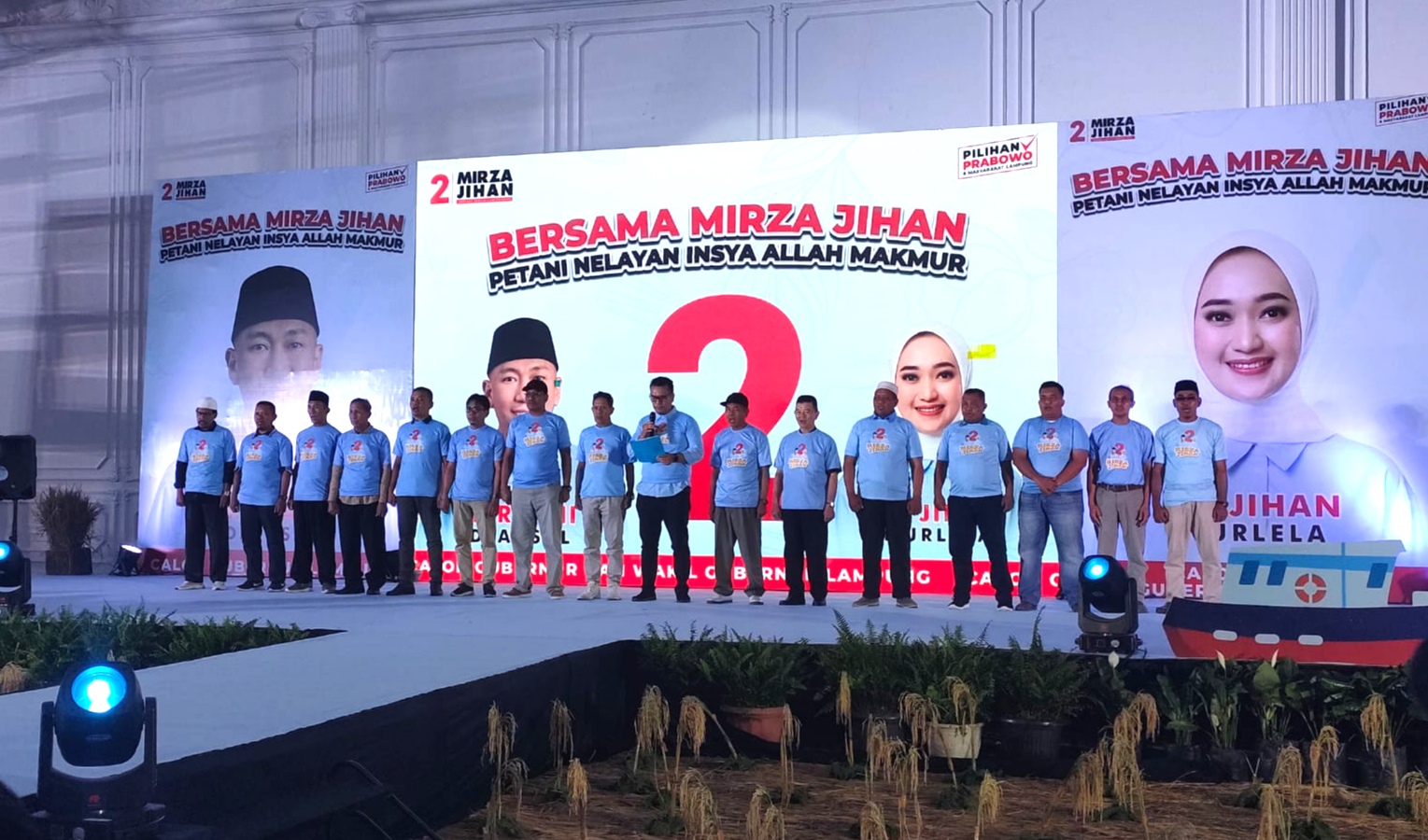 Silaturahmi Dengan Petani dan Nelayan, Mirza Tegaskan Komitmen Jadikan Lampung Sebagai Basis Pangan Nasional