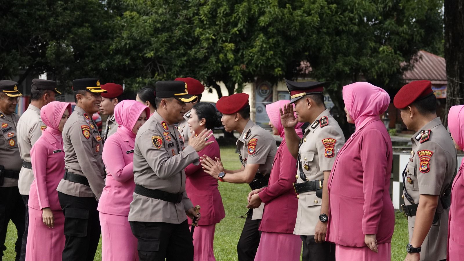 Resmi Berganti, Jabatan Kasat Reskrim dan Kasat Narkoba Polres Lampung Tengah Diisi Nama Baru