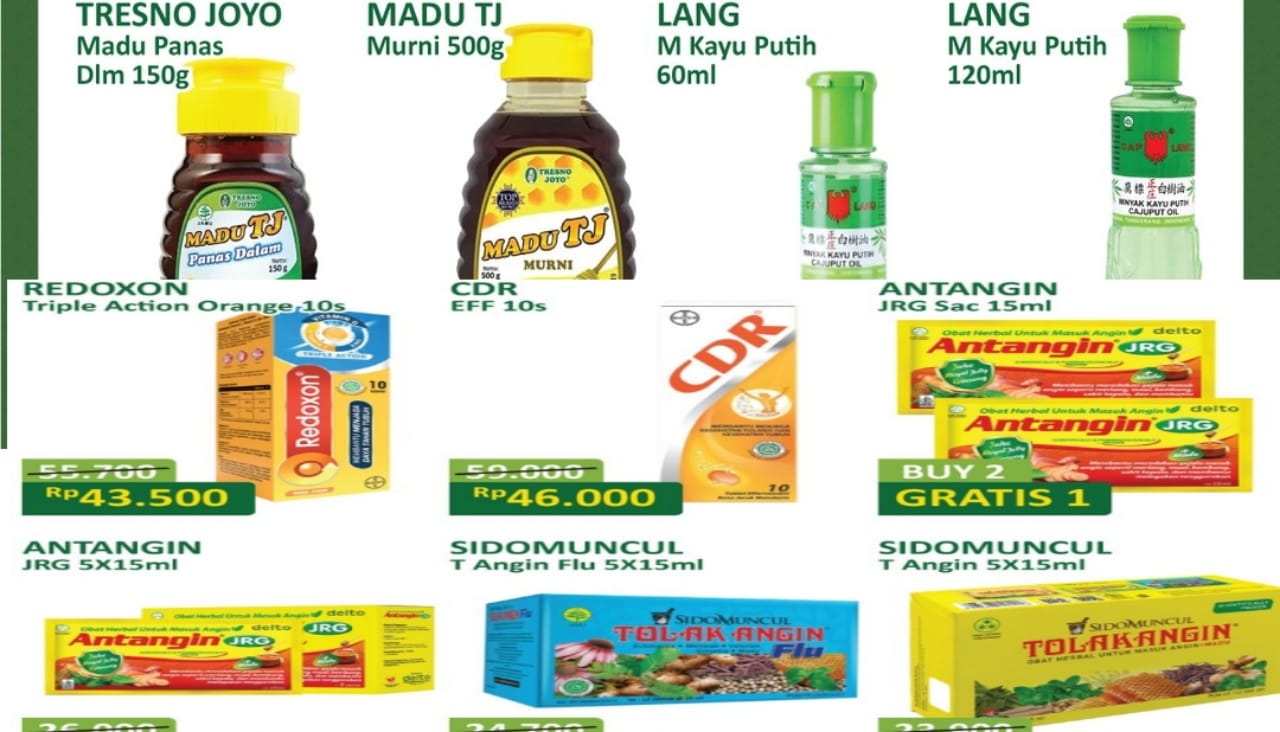Promo Produk Kesehatan di Alfamart Hari Ini, Jaga Tubuh Tetap Fit Menjelang Lebaran 2025
