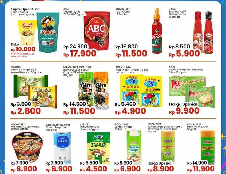 Penuhi Kebutuhan Dapur Lewat Promo Indomaret Lampung, Ada Diskon Mie Bihun Mulai Rp 2 Ribu