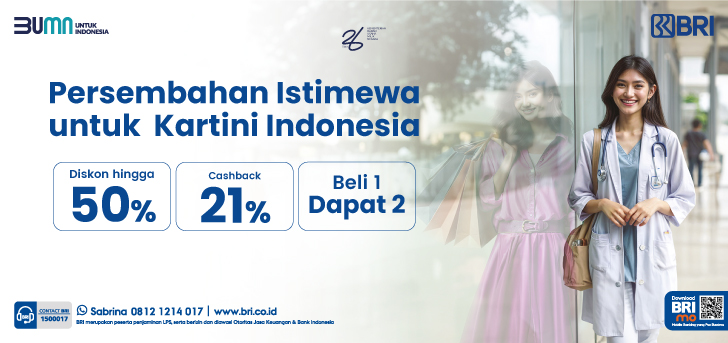 Berbelanja Pakaian dengan Promo Khusus BRI untuk Memperingati Hari Kartini