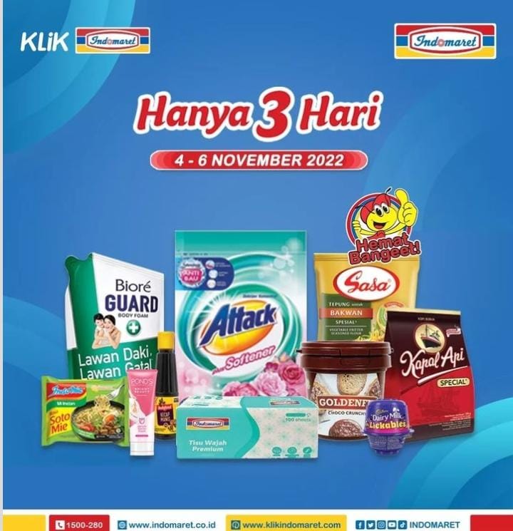 Ayoo Diburu, Promo Indomaret Hanya 3 Hari Loh