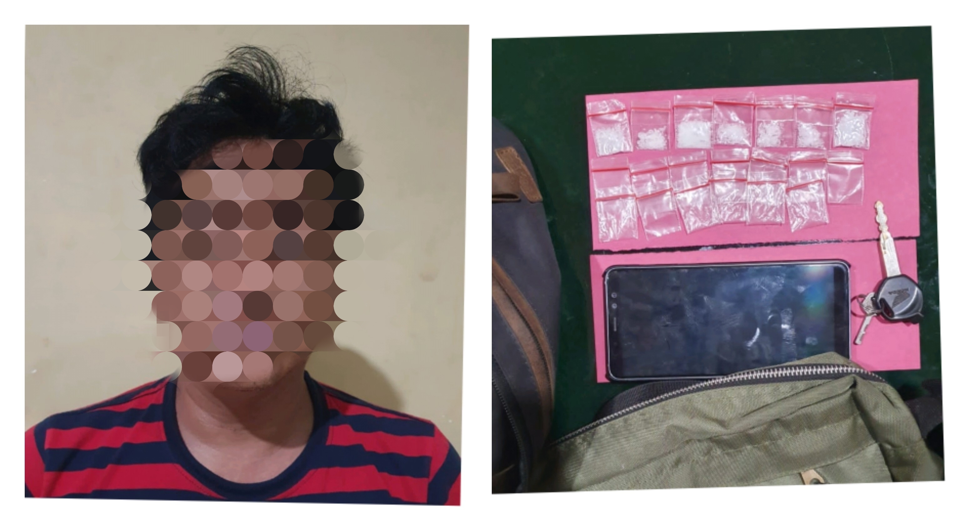 Simpan 7 Paket Sabu Siap Edar di Kursi Tamu Rumahnya, Warga Panjang ini Dibekuk Polisi