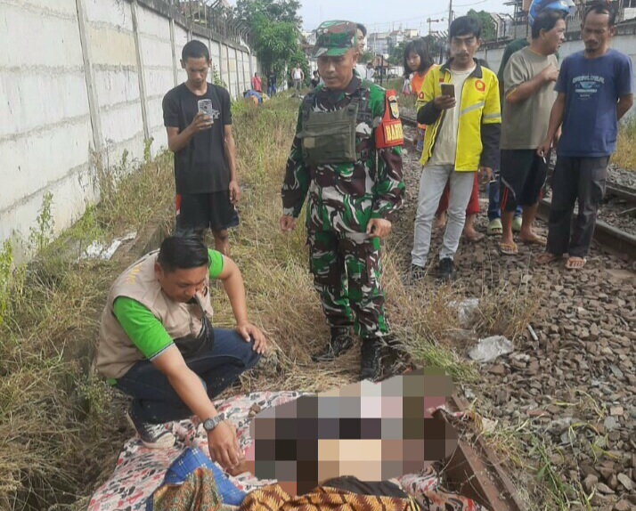 Ini Identitas Pria Yang Tewas Tertemper Kereta Api