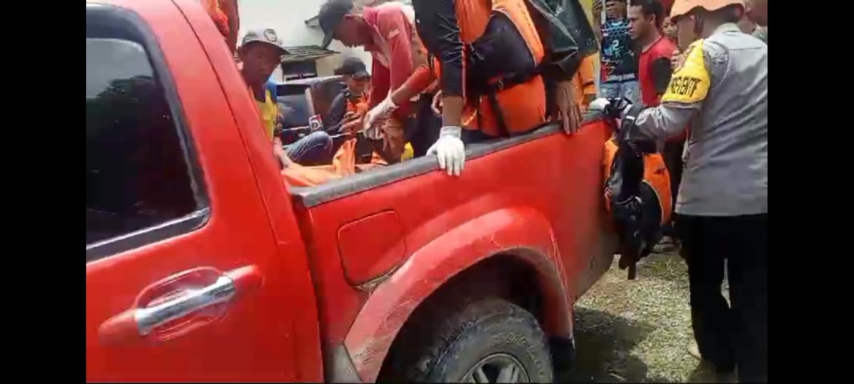 4 Hari Hanyut di Sungau Way Semangka, Korban Ditemukan Meninggal Dunia