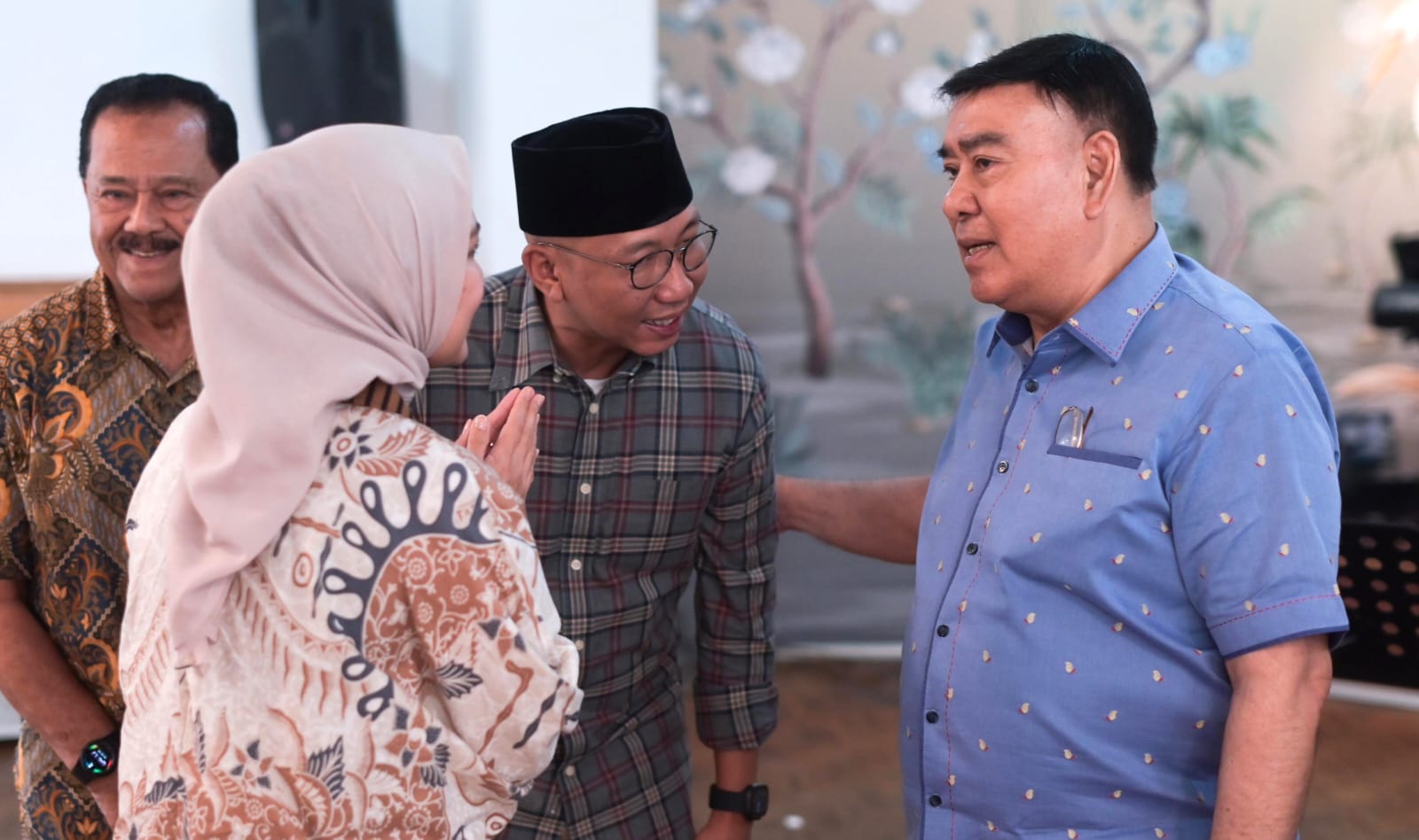 Silaturahmi Rahmat Mirzani Djausal - Sjachroedin ZP, Sambung Warisan Kepemimpinan untuk Lampung