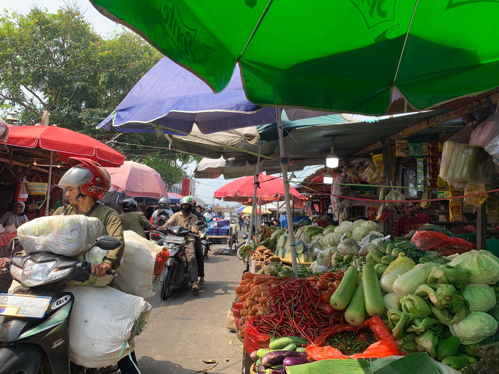 Mulai Besok, Pedagang Pasar Pasir Gintung Dipindah ke Pasar Smep