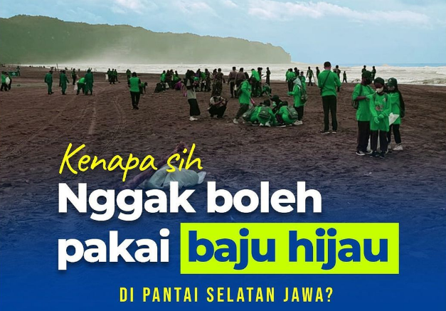 Ke Pantai Selatan Tidak Boleh Menggunakan Pakaian Hijau? Ternyata Ada Penjelasan Ilmiahnya