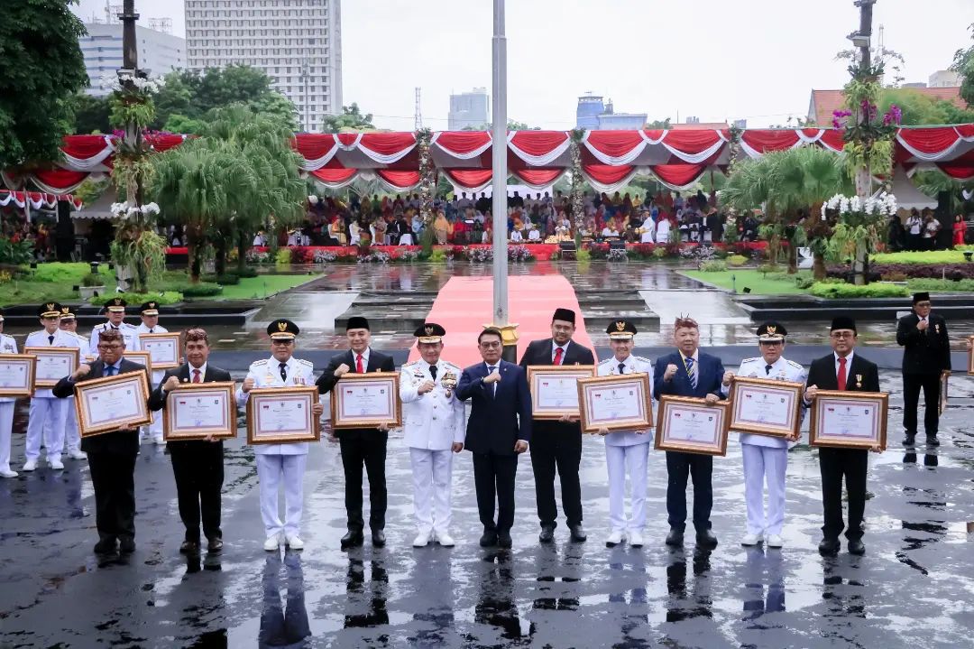 Kota Metro peringkat 9 terbaik nasional pada penilaian Evaluasi Penyelenggaraan Pemerintahan Daerah (EPPD) Tah