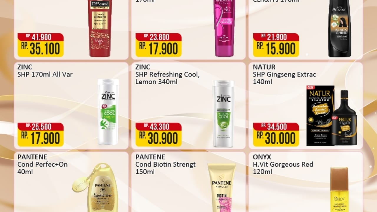 Rawat Kesehatan Rambut Dengan Belanja Murah Produk Shampoo Berkualitas di Alfamart, Cek Katalognya