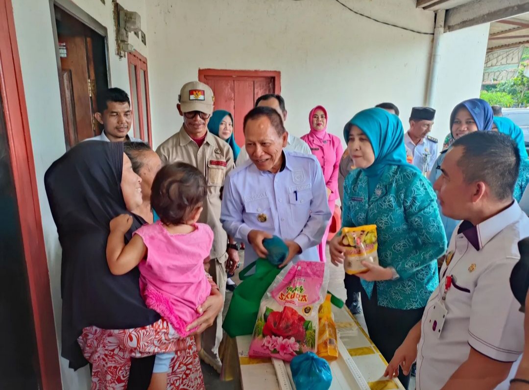 Bentuk Generasi Unggul Tulang Bawang, Pj Bupati Qudrotul Ikhwan Grebek Stunting di Menggala