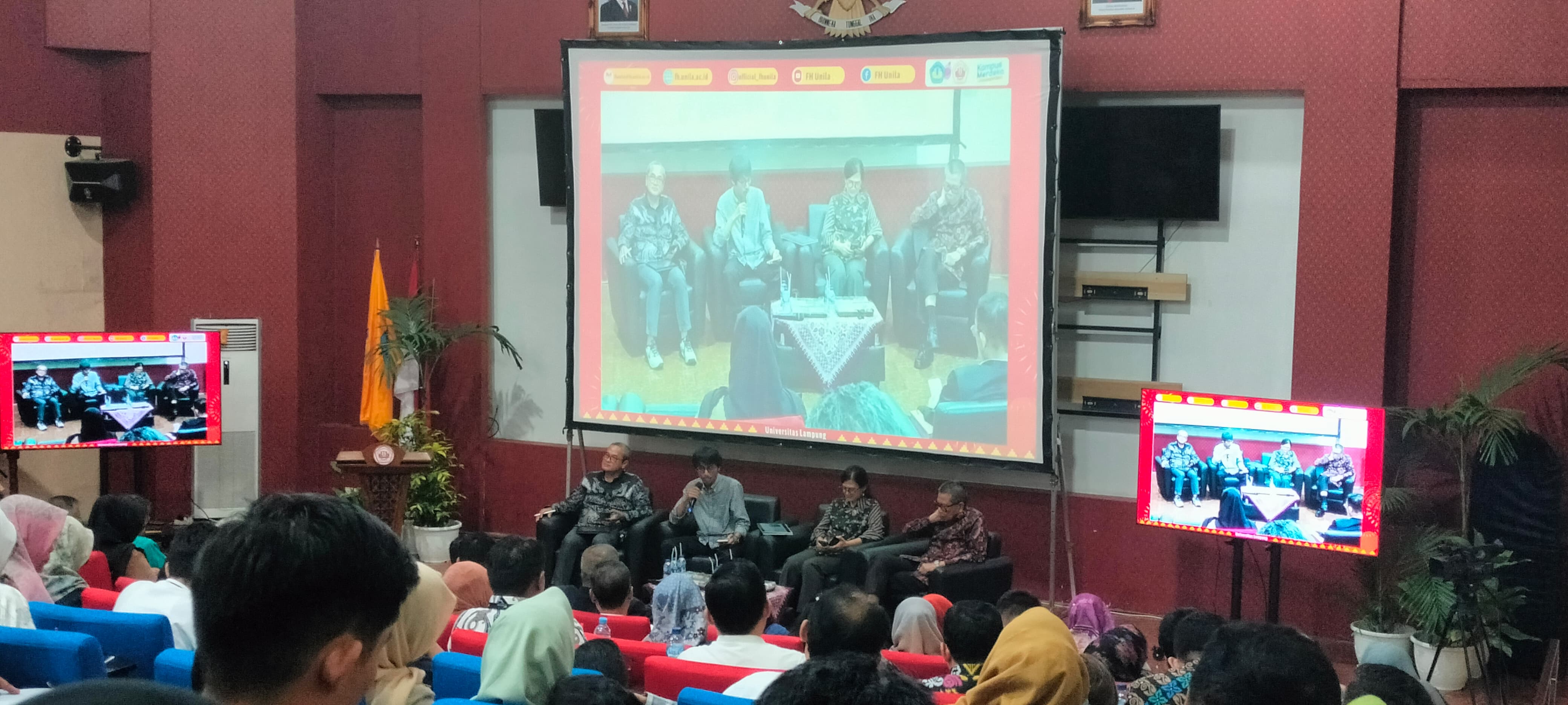BANI Palembang - FH Unila Gelar Dialog Arbitrase, Pola Penyelesaian Sengketa yang Paling Baik