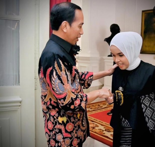 Jokowi Janji Voting Putri Ariani hingga Berikan Sangu untuk Bekal ke Amerika
