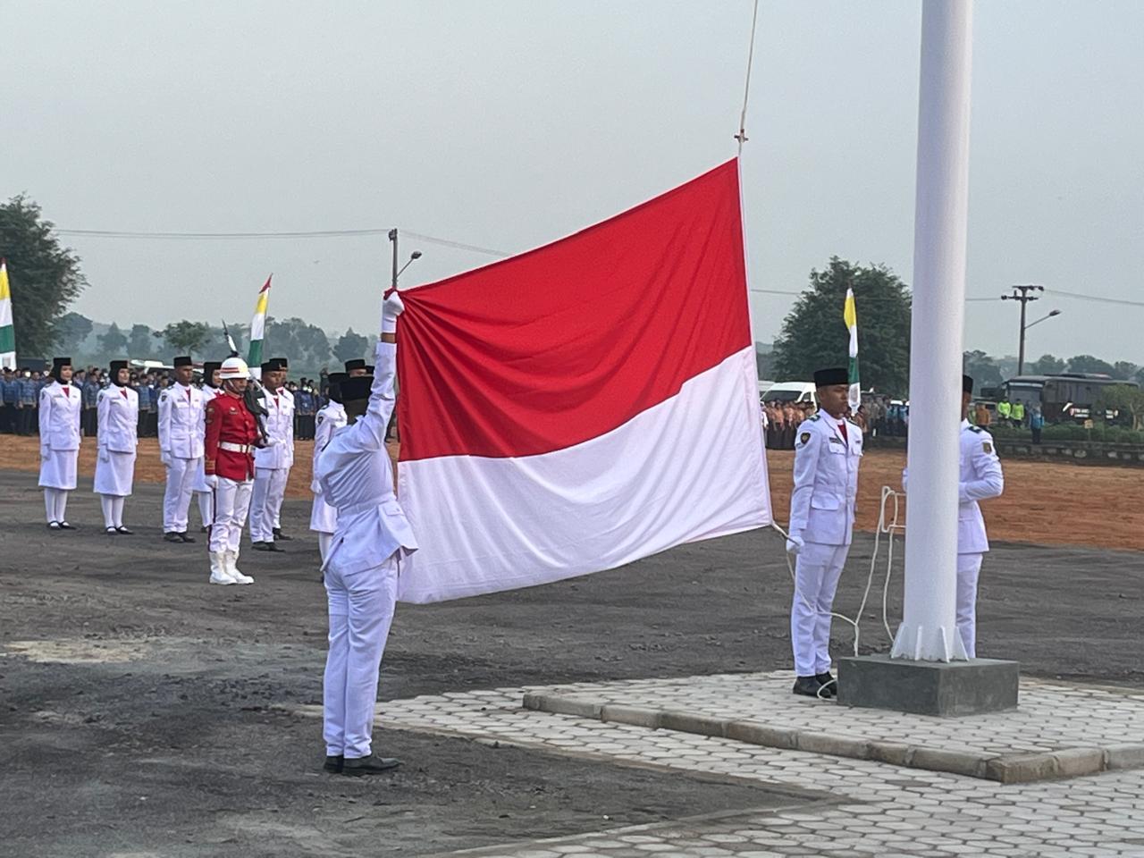 Pertama Kalinya, Upacara Kemerdekaan RI Ke-76 Lampung Dilaksanakan Di Kota Baru
