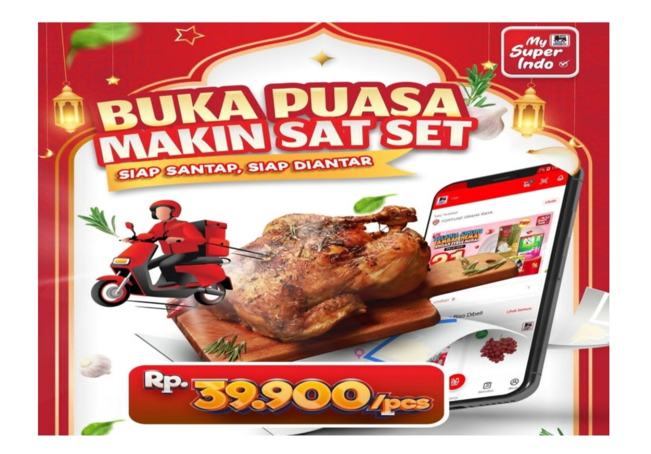 Menu Sat Set Ramadhan di Superindo, Promo Chicken Roast Rosemary Hingga Diskon Takjil