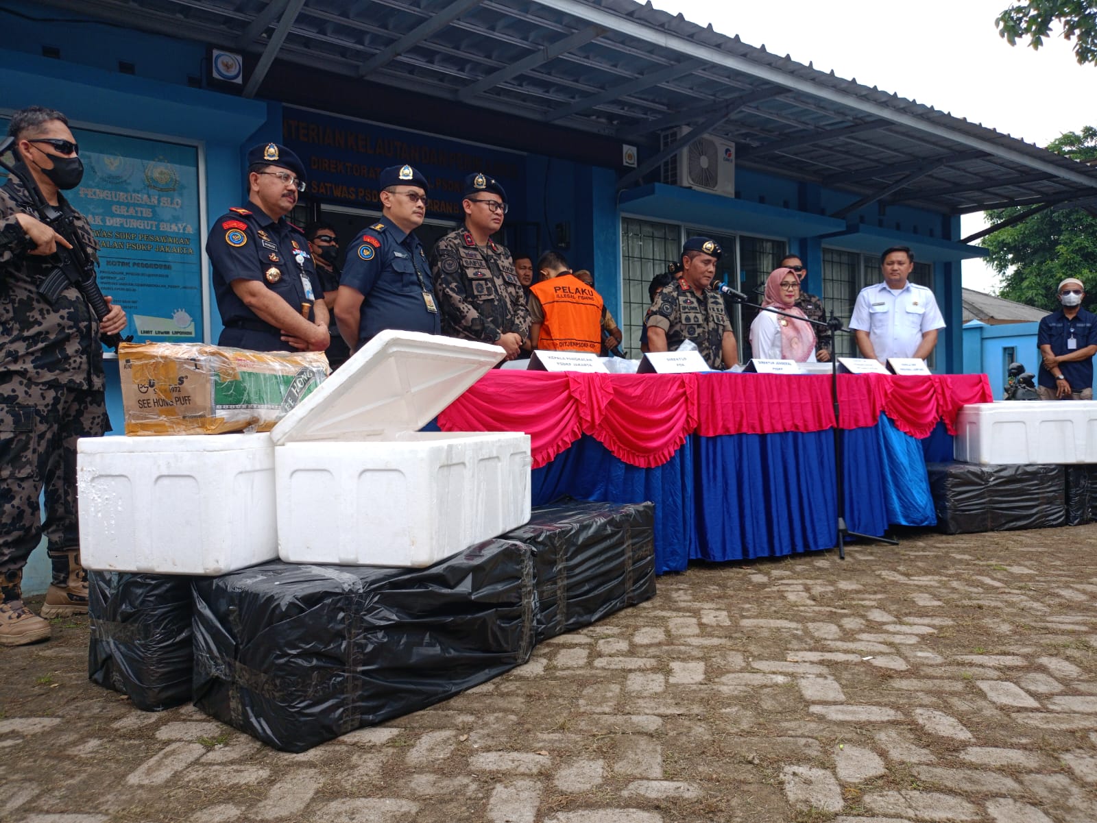 KKP Gagalkan BBL Ilegal Senilai Rp 7,8 Miliar di Lampung