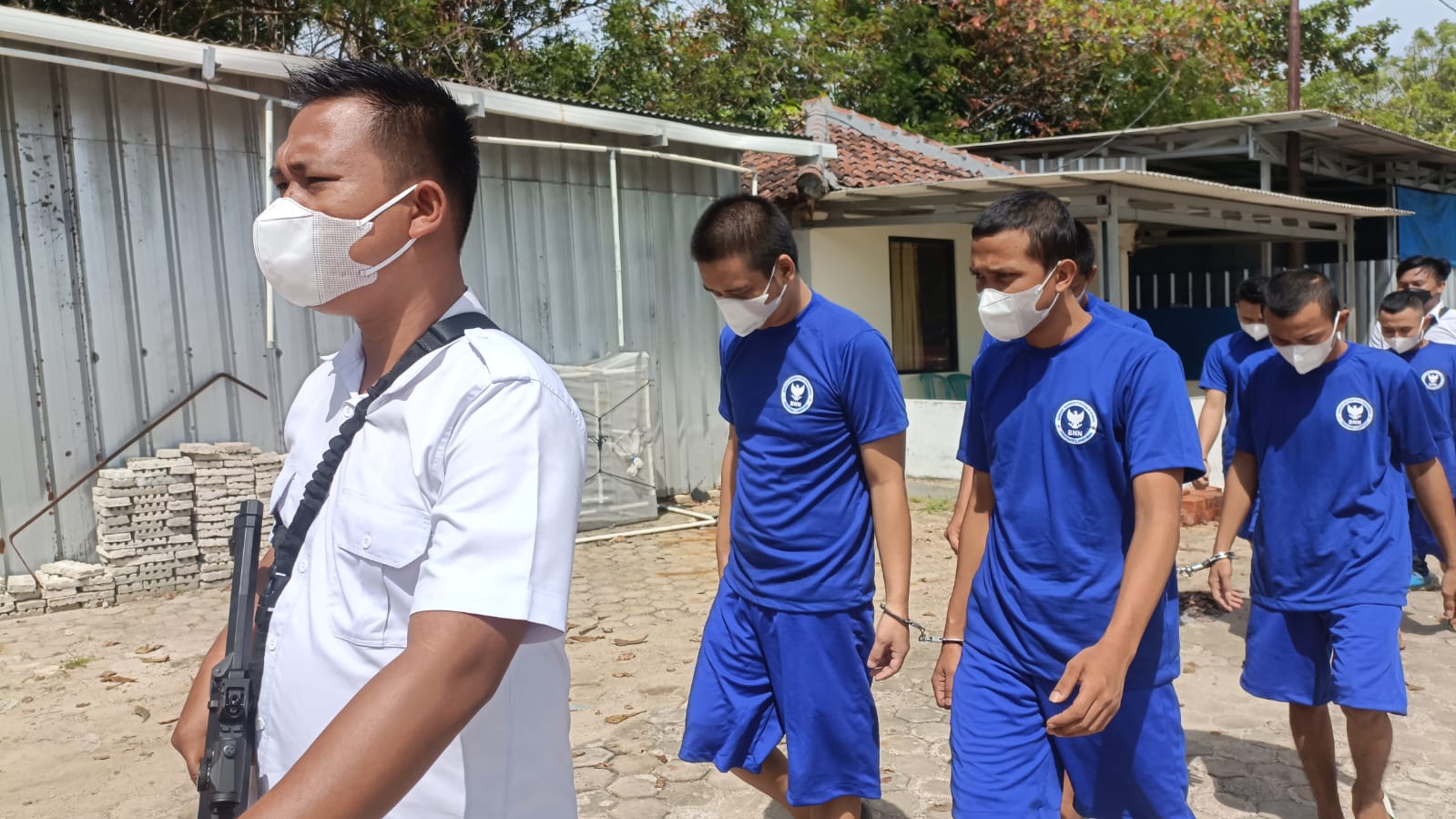 Periode Bulan Maret 2023, Ada 6 Kurir Sabu Diamankan oleh BNNP Lampung