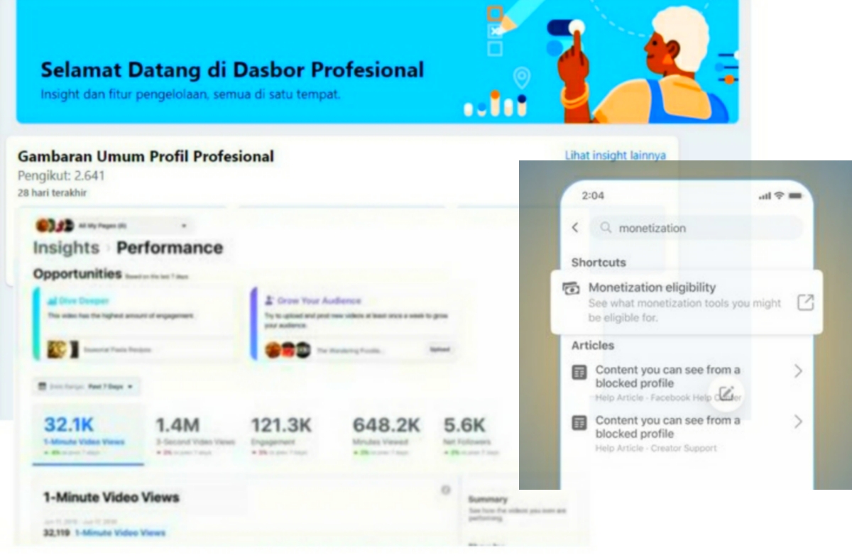 Auto Cuan! Aktifkan Mode Profesional di Facebook Pro dan Bisa Dapat Penghasilan, Begini Caranya