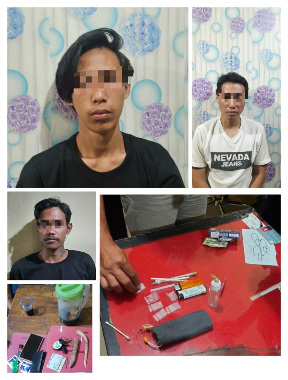 Hunting C3, Polisi Amankan Dua Pelaku yang Memakai Sabu