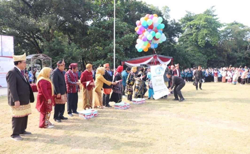 Secara Simbolik, Grand Launching Dies Natalis ke -59 Unila Diisi beberapa Kegiatan Ini