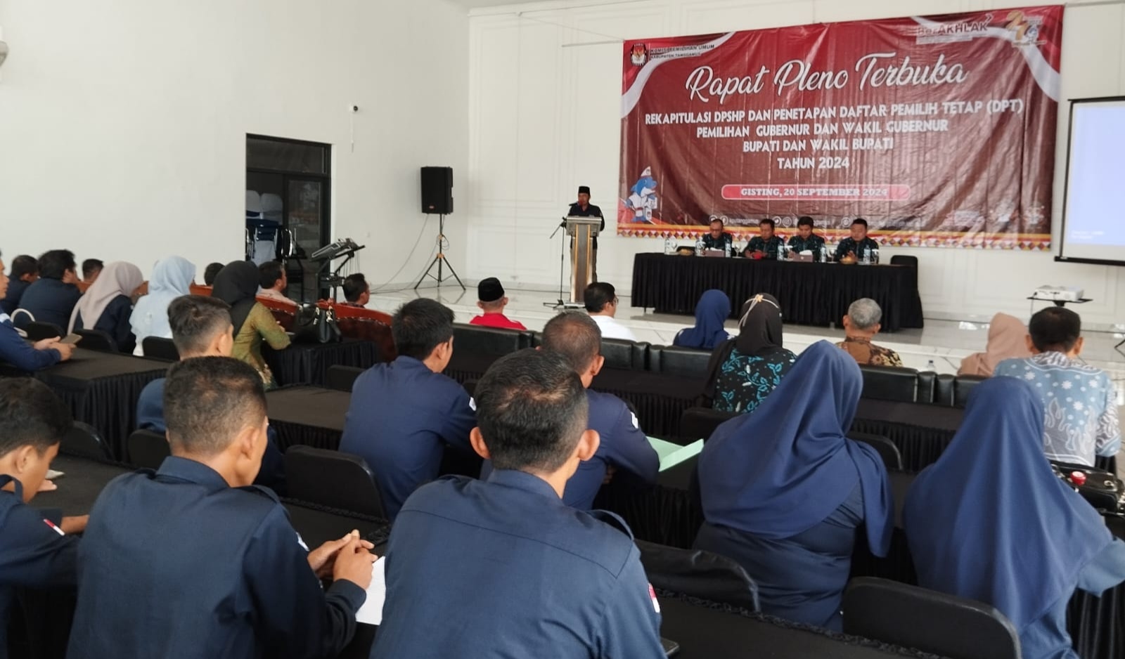 DPT Tanggamus untuk Pilgub Lampung dan Pemilihan Bupati-Wakil Bupati 453.261 Pemilih