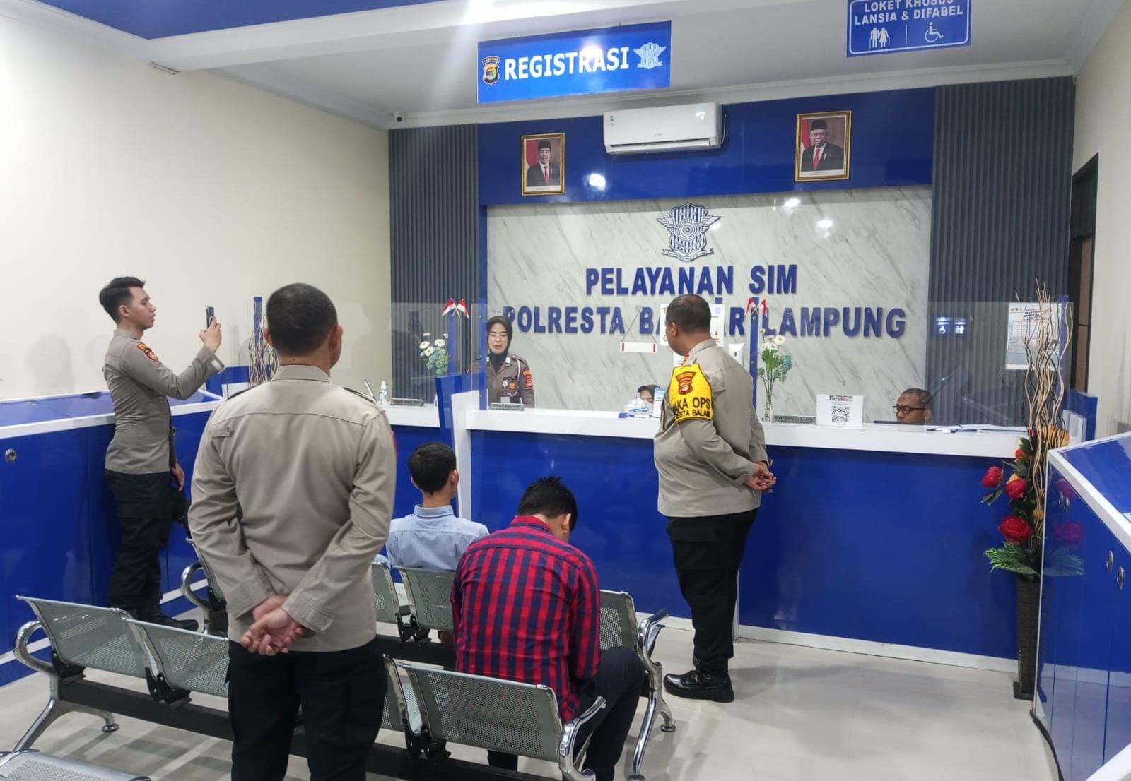 Wakapolresta Pastikan Layanan Prima di Fasilitas