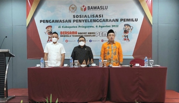Bawaslu Pringsewu Ajak Masyarakat Lebih Peduli Dengan Pengawasan Pemilu