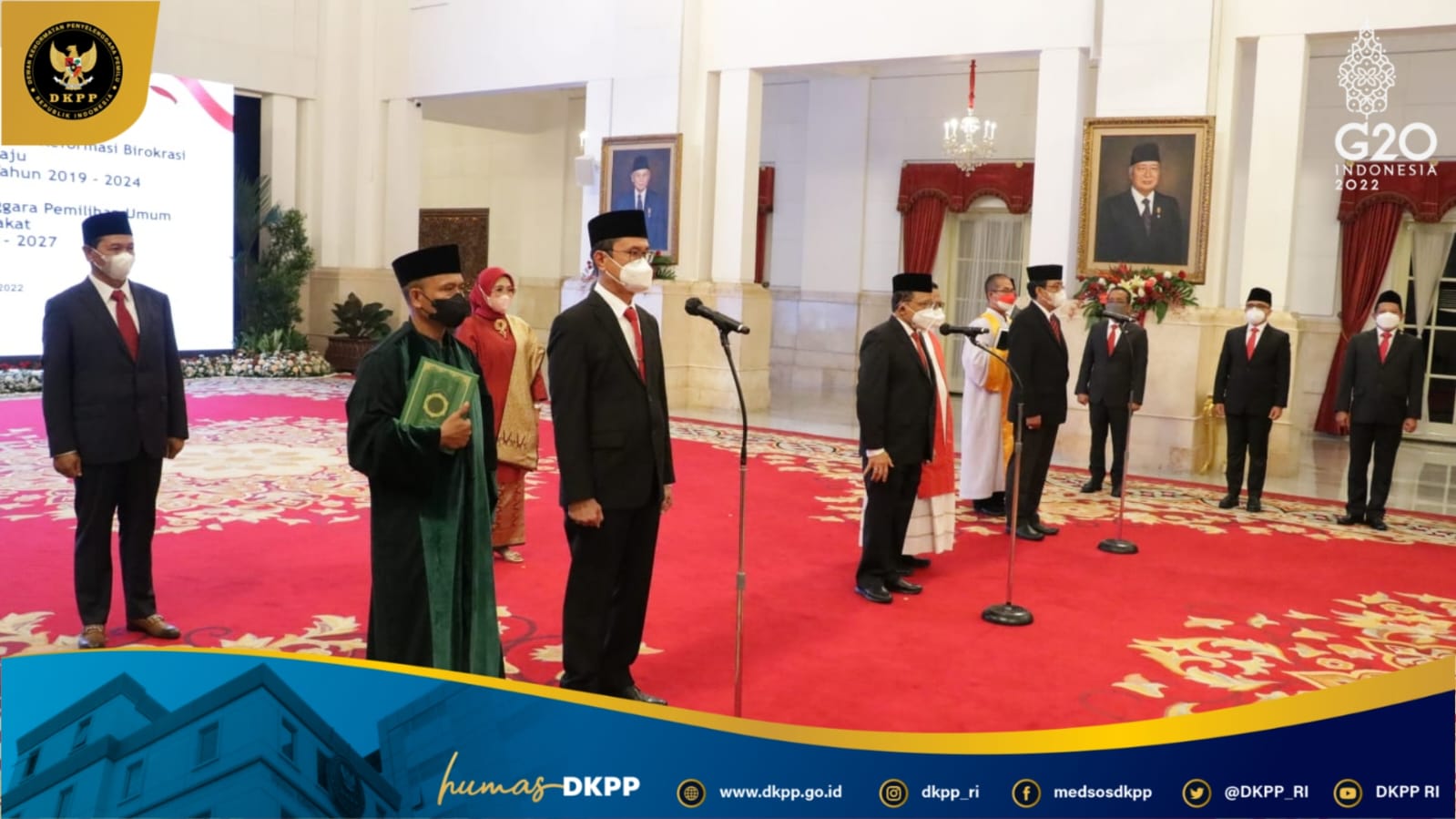 Komisionernya Dilantik Presiden jadi Anggota DKPP RI, KPU Lampung Persiapkan Pengganti