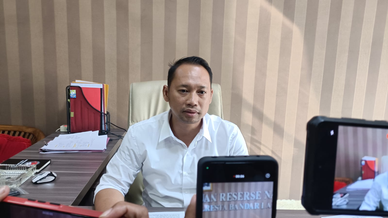 Ditangkap Satreskrim, Pimpinan Media di Bandar Lampung Yang Nyabu 'Dilepas' Satresnarkoba