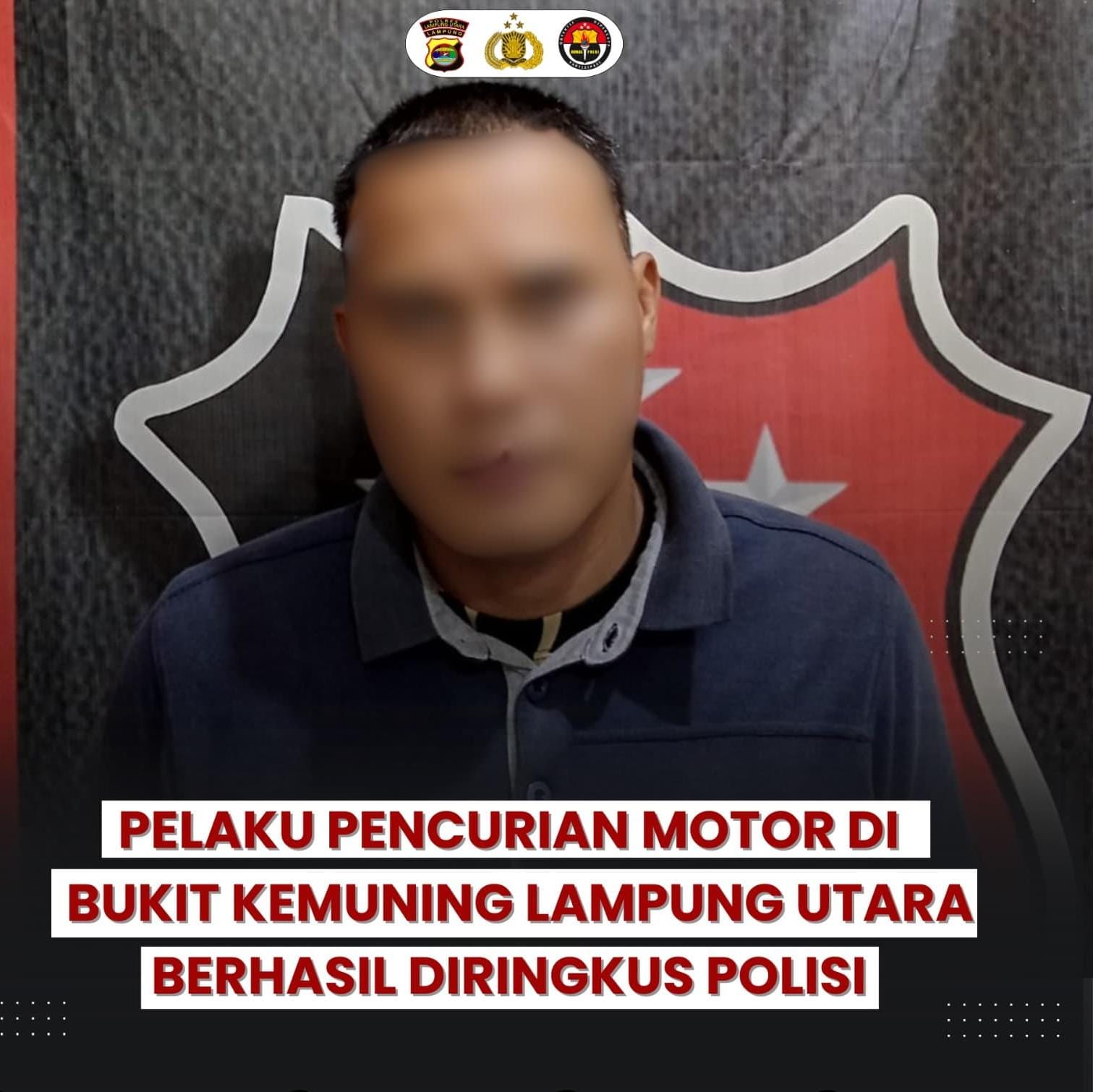 Pelaku Curanmor Berhasil Diringkus Polisi, Begini Kronologisnya