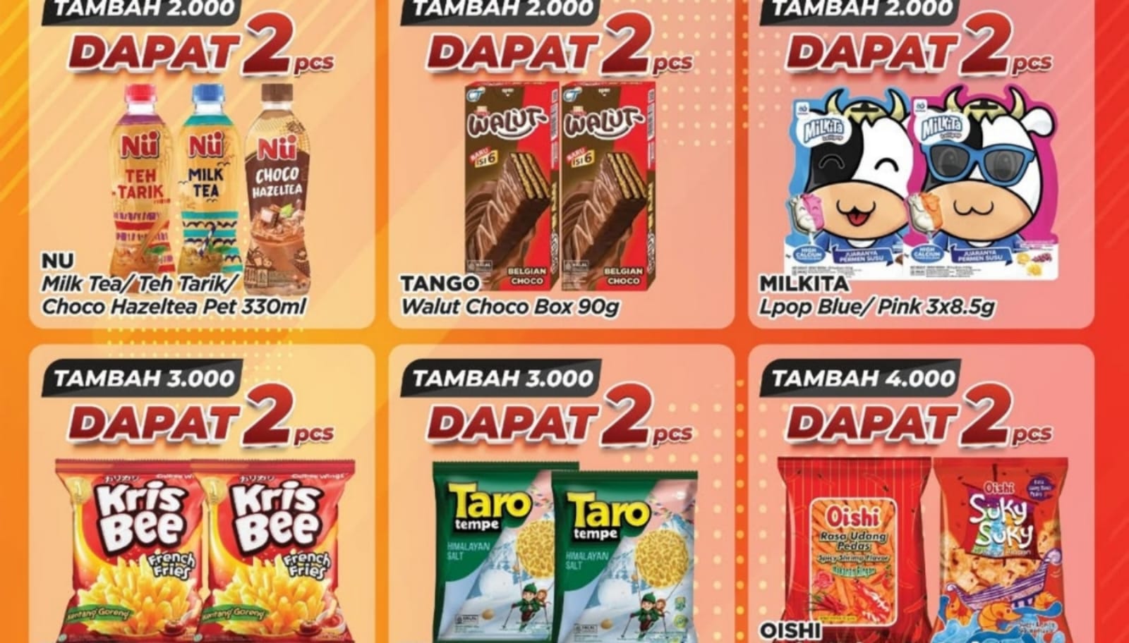 Belanja Murah di Alfamart Khusus Jumat Berkah, Tambah Sedikit Bisa Stok Banyak Camilan Favorit!