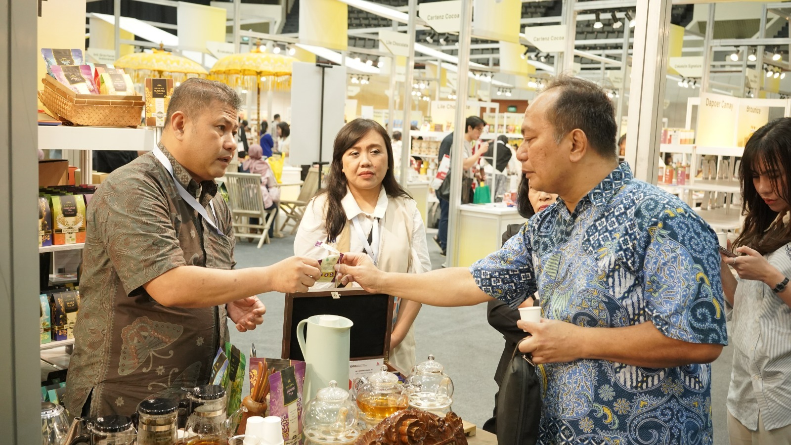 Teh Organik Bankitwangi Semakin Dikenal, Penyebabnya Karena Ikut Pameran UMKM EXPO (RT) BRILIANPRENEUR
